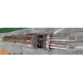 Extruderschnecke Barrel / Conical Twin Screw Barrel